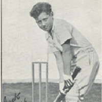 Jack Alexander Eaton kurz vor der Abfahrt (1936)                           