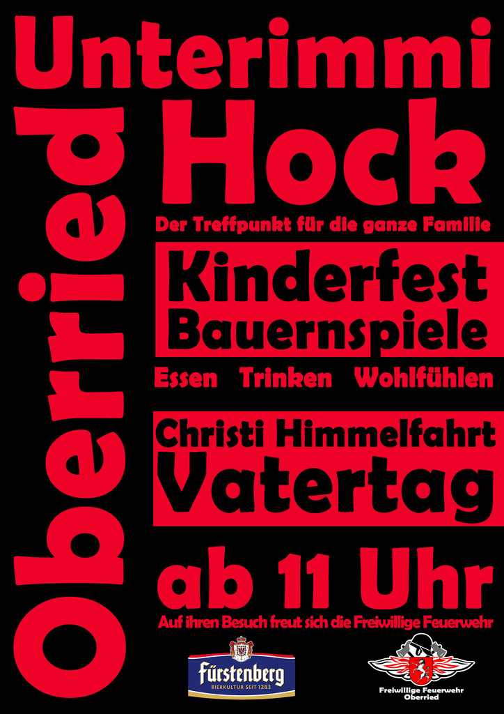 Unterimmihock Plakat