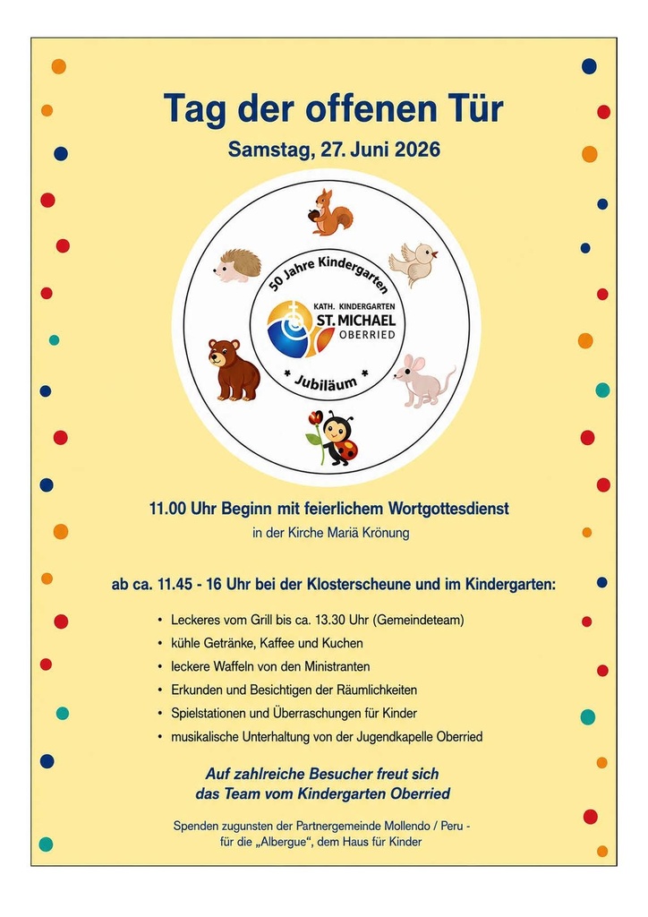 Kindergarten Jubiläum