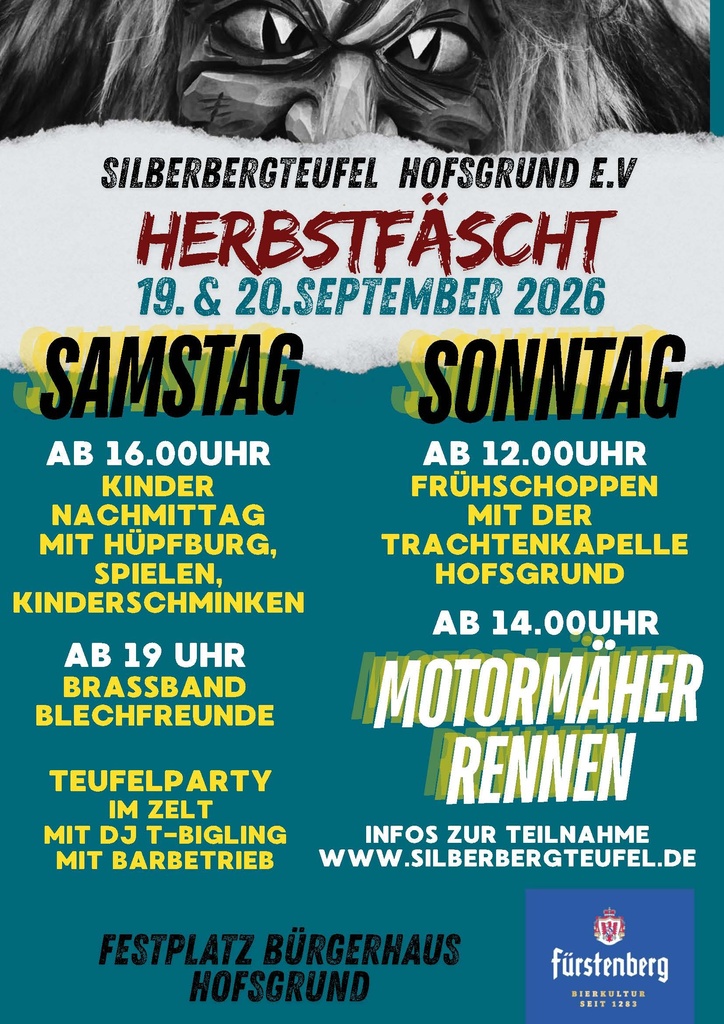 Herbstfäscht Plakat