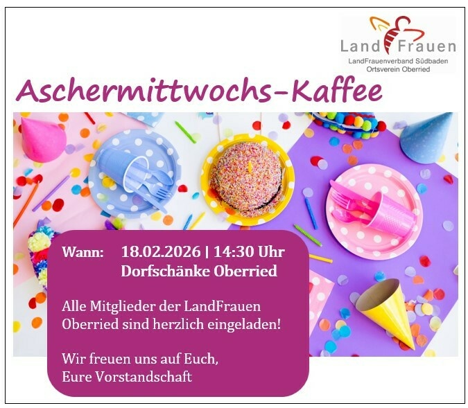 Aschermittwochskaffee