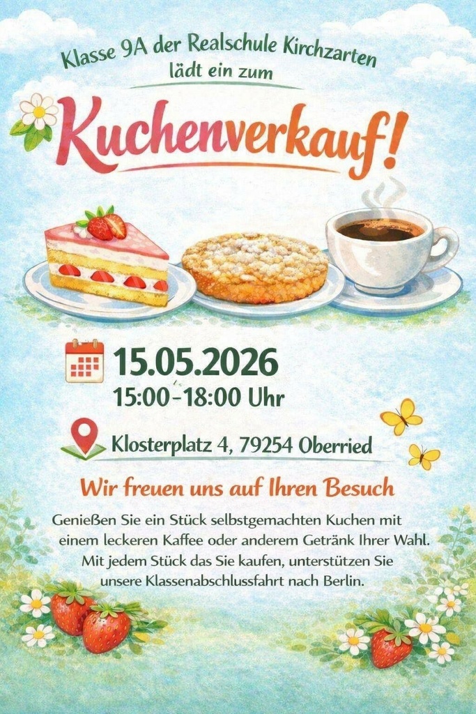 Kuchenverkauf